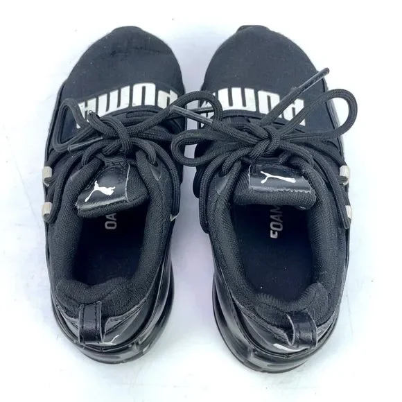 Puma Cell Regulate Black Running Sneakers Kids Size 12 C EU 29194284-01 Shoes